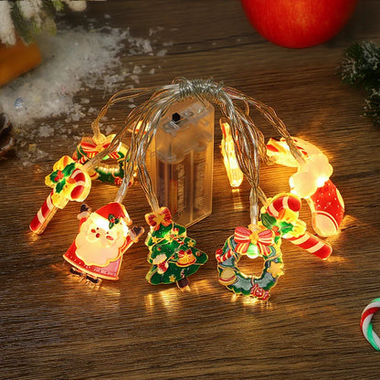 Gingerbread Man LED String Lights