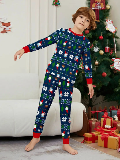 2025 New Year's Costume All Over Print Family Christmas Pajamas