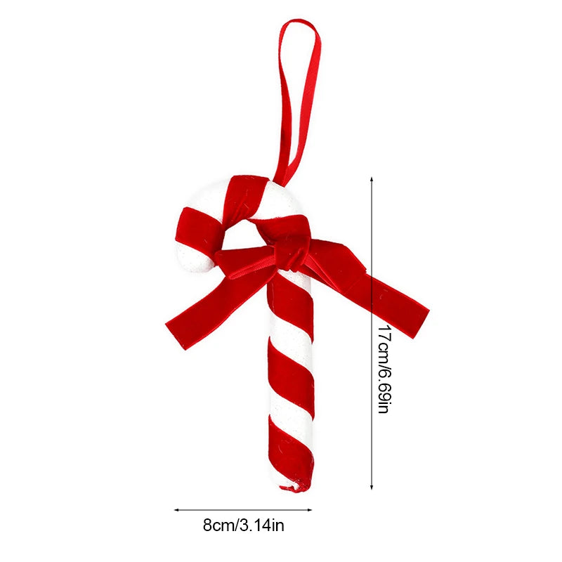 Large Christmas Candy Canes Ornament