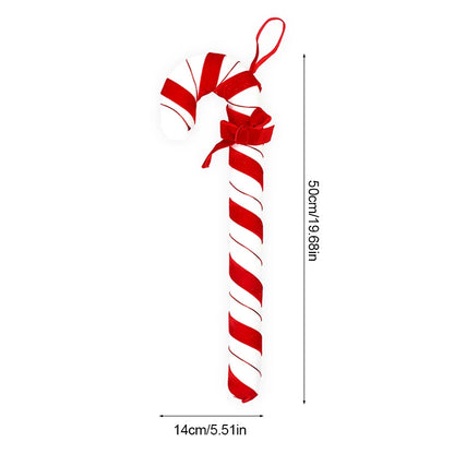 Large Christmas Candy Canes Ornament