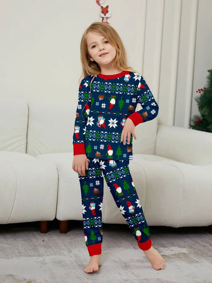 2025 New Year's Costume All Over Print Family Christmas Pajamas